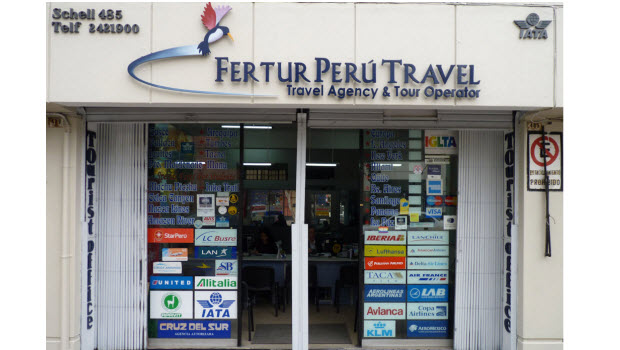 travel agency signboard Tunisia