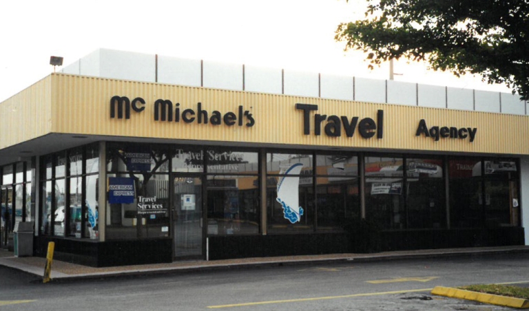 travel agency office exterior