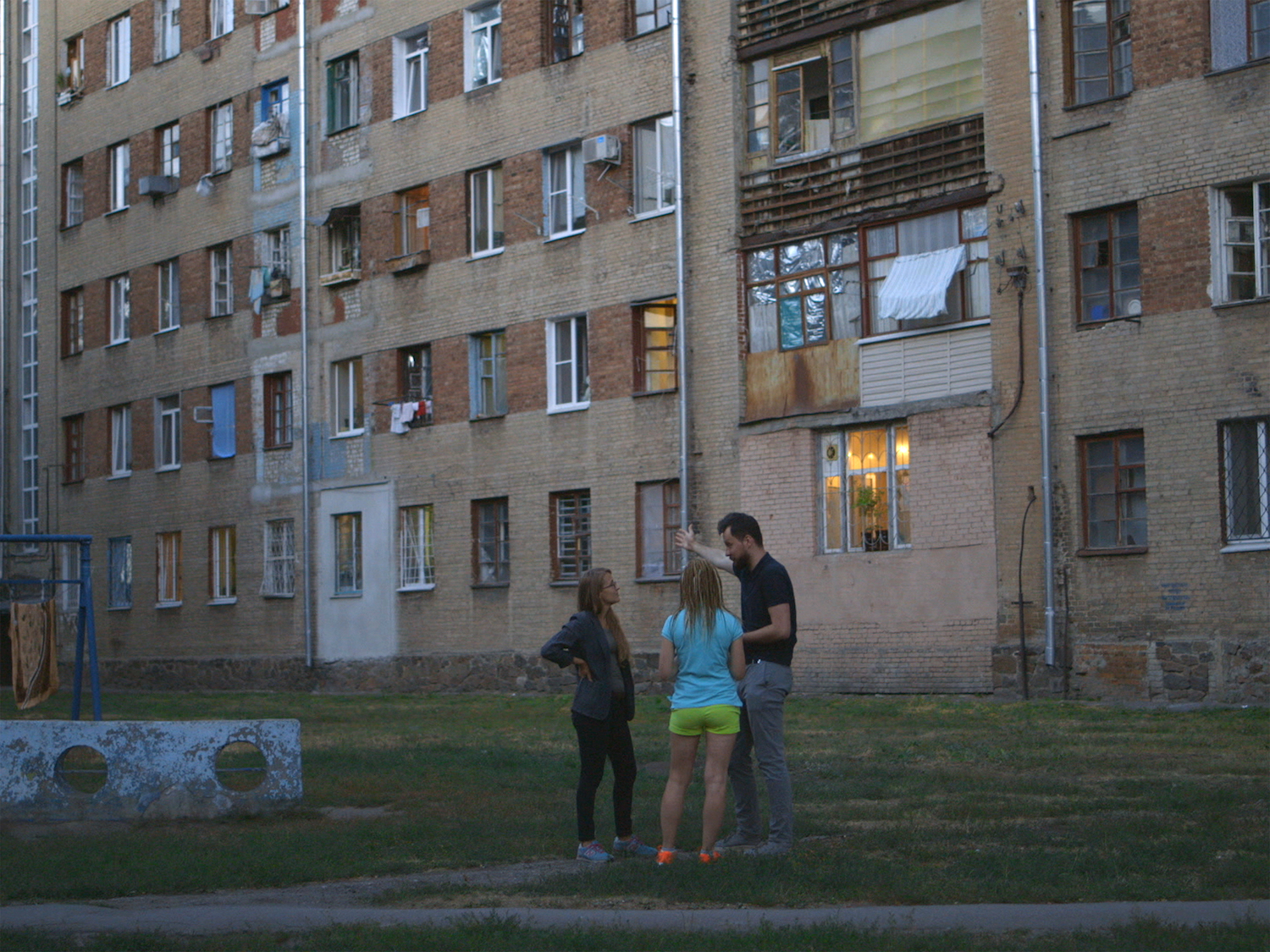 russian film scenes urban architecture