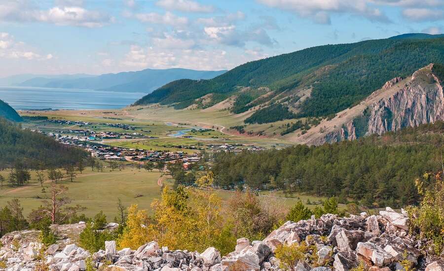 Russian provinces scenic landscape