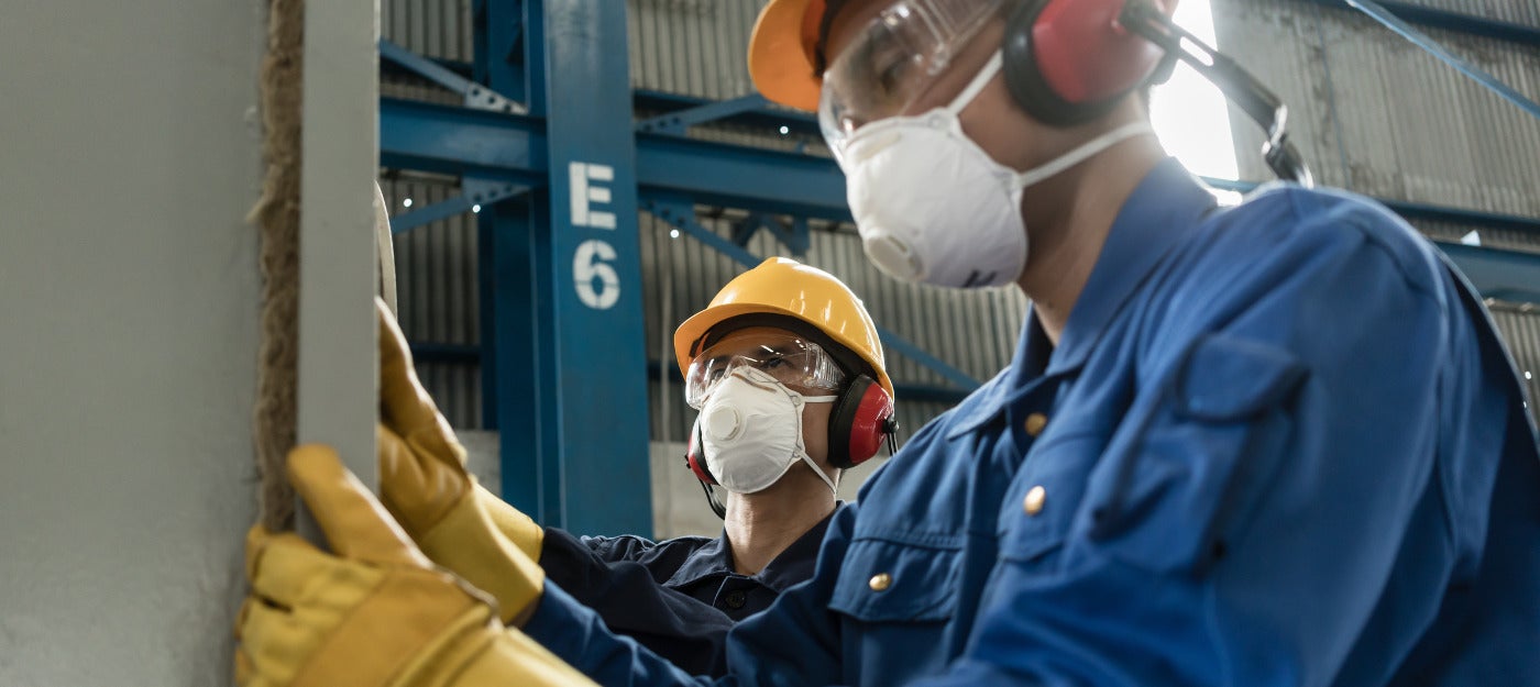 industrial safety equipment in factory