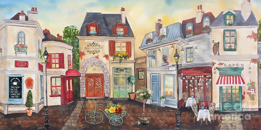 french street scene