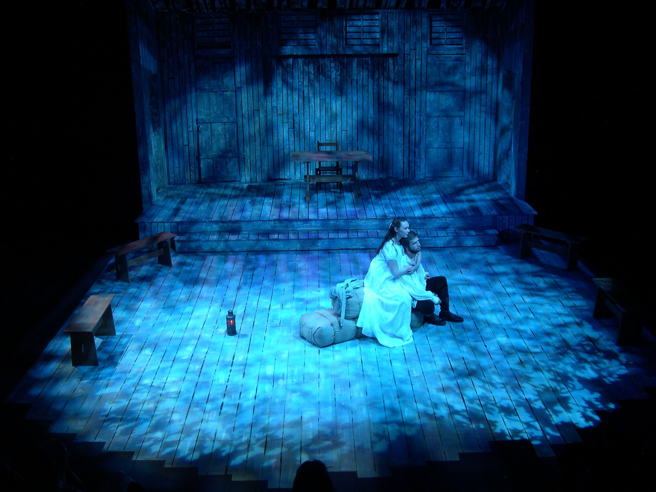 lighting design stage set