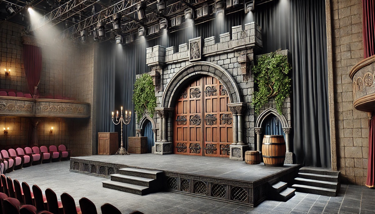 classic theater stage props