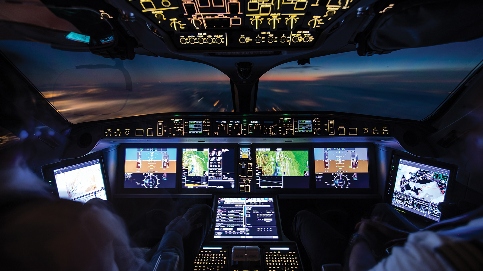 aerospace aircraft cockpit