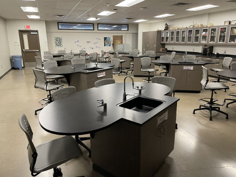 school building classroom equipment