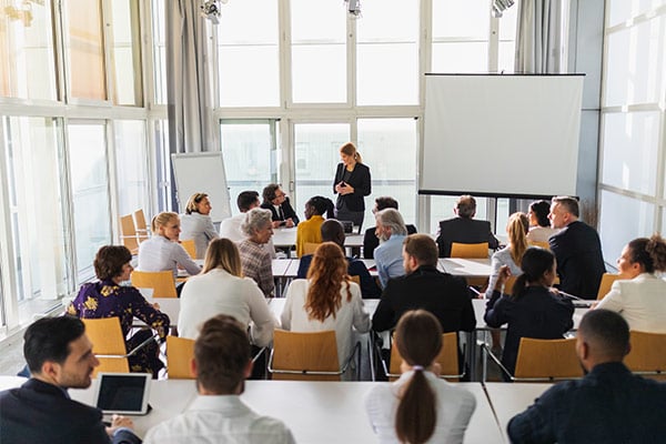 office training session