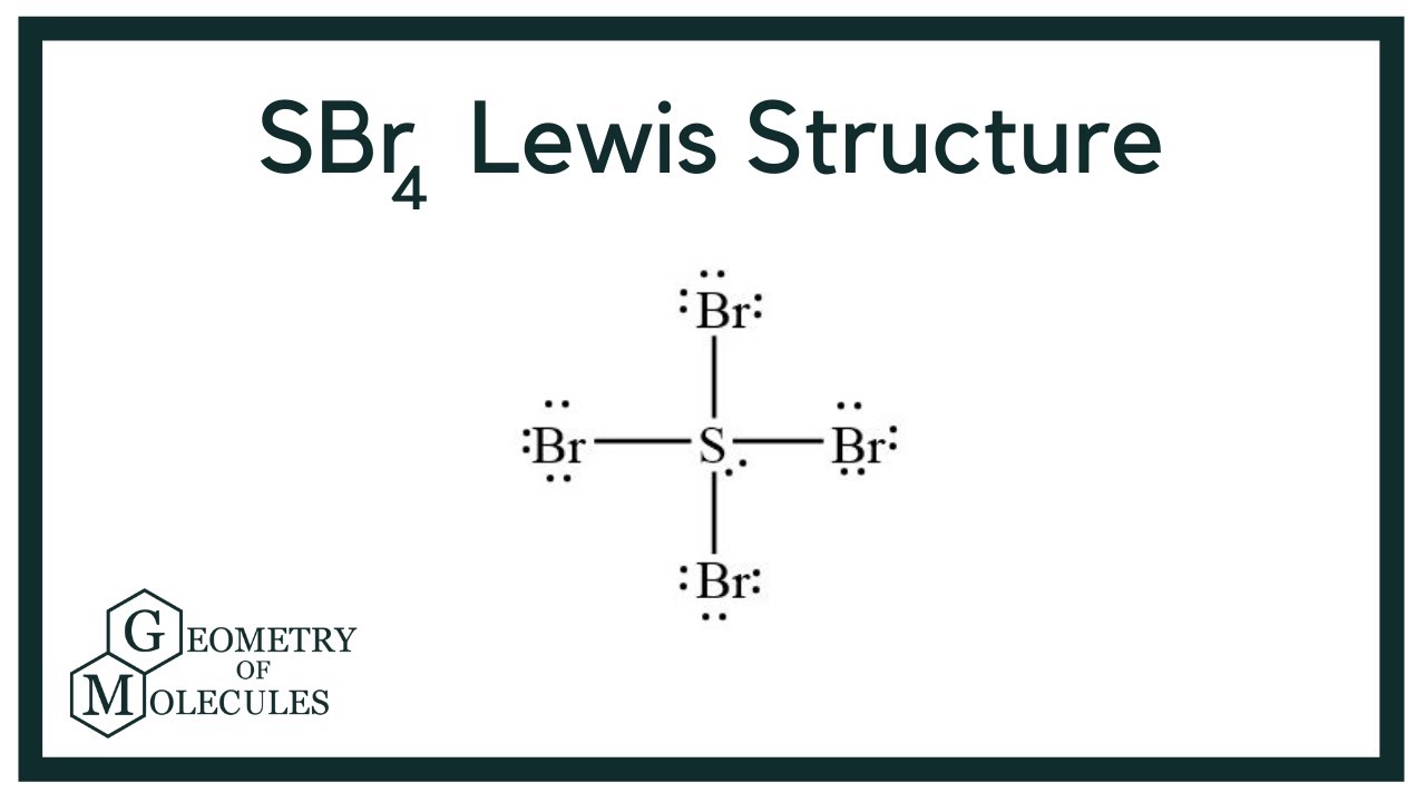 sebr4 molecular structure diagram