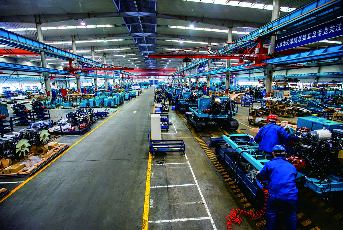 industrial factories construction machinery