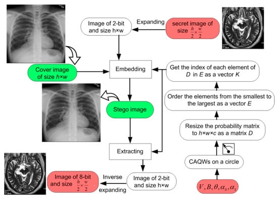 secure medical image steganography hardware medical device