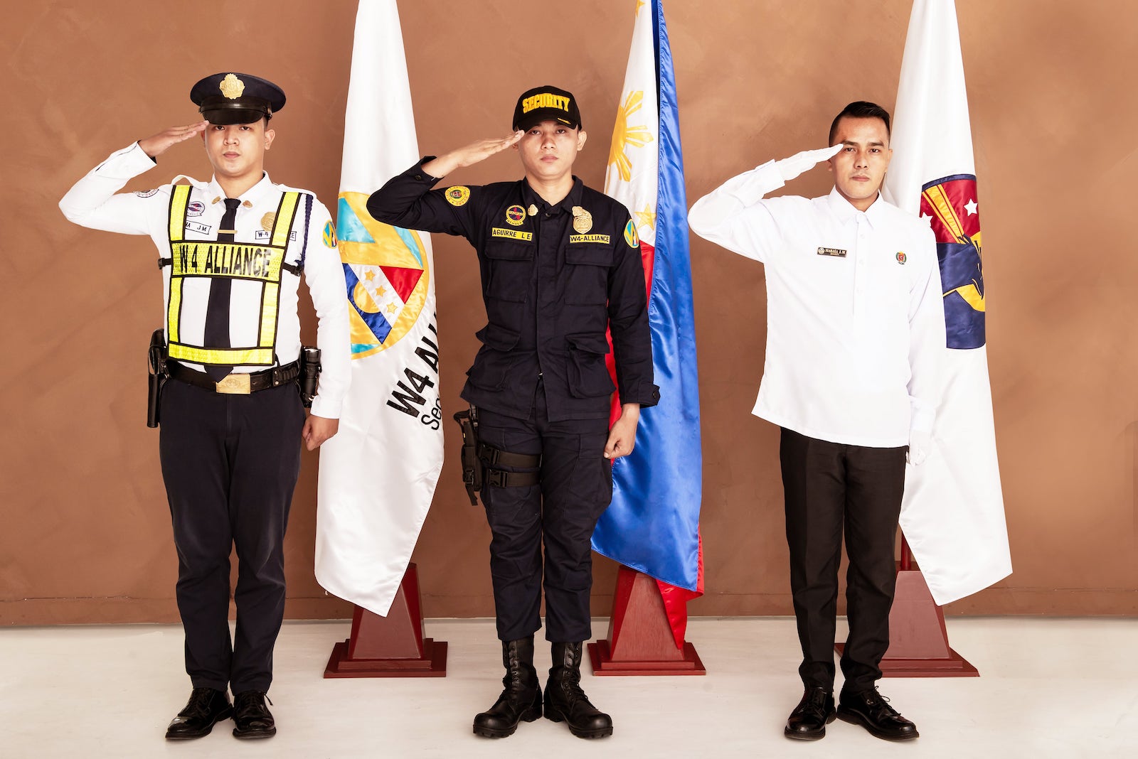 Philippines security guard uniform equipment