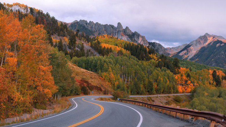scenic journey mountains nature