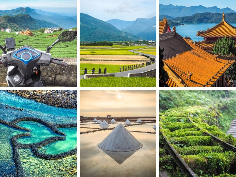 tour guide scenic Taiwan attractions