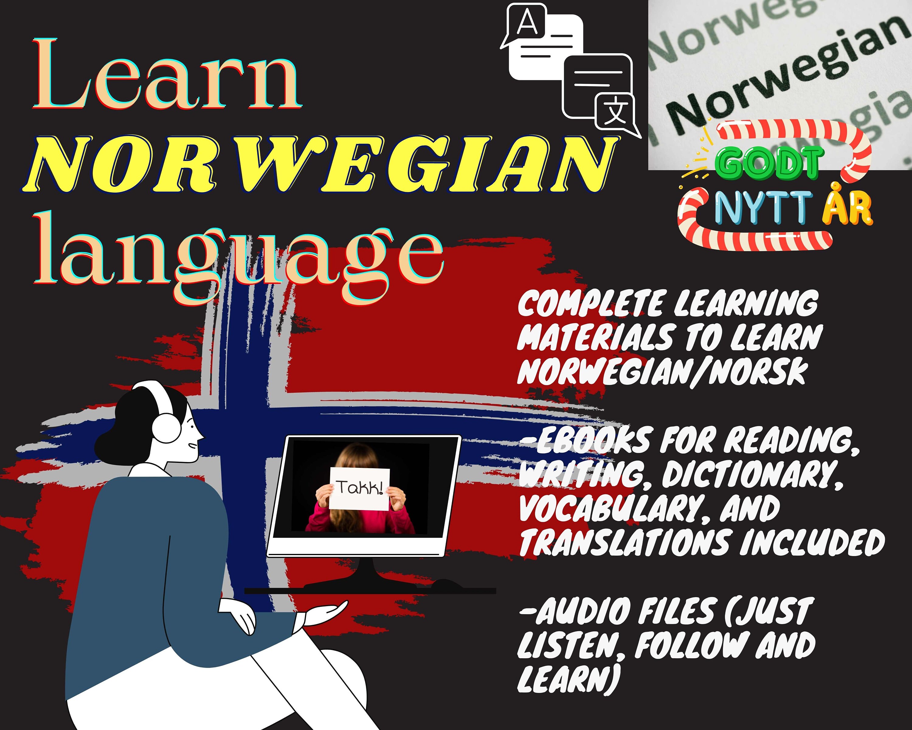 norwegian language learning materials