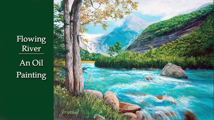 flowing natural scenery