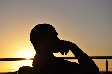 people contemplating nature