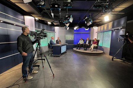 television studio set