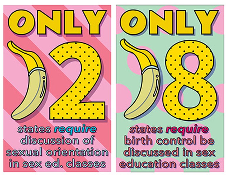 classroom sex education poster