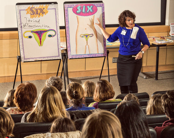 classroom sex education session
