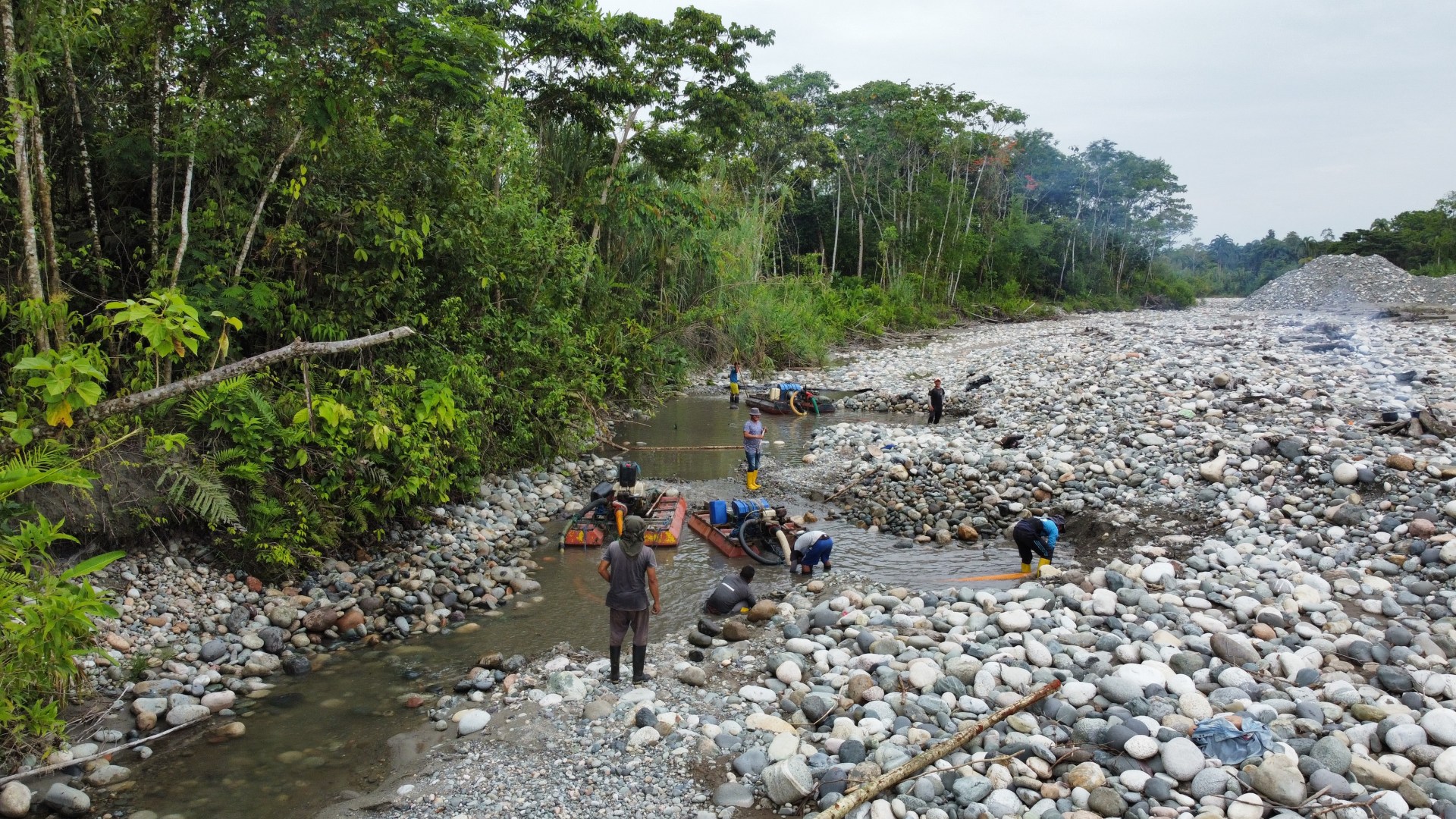 mining site indigenous community ecuador