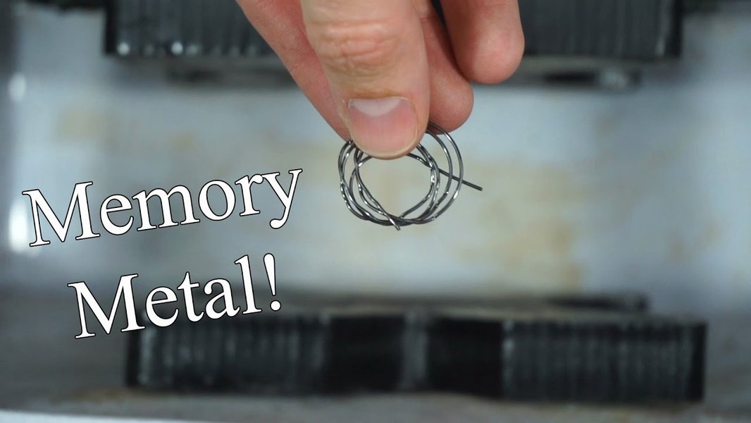 shape memory alloy demonstration