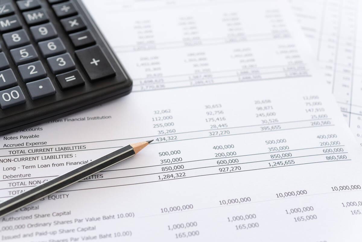 financial documents and shares