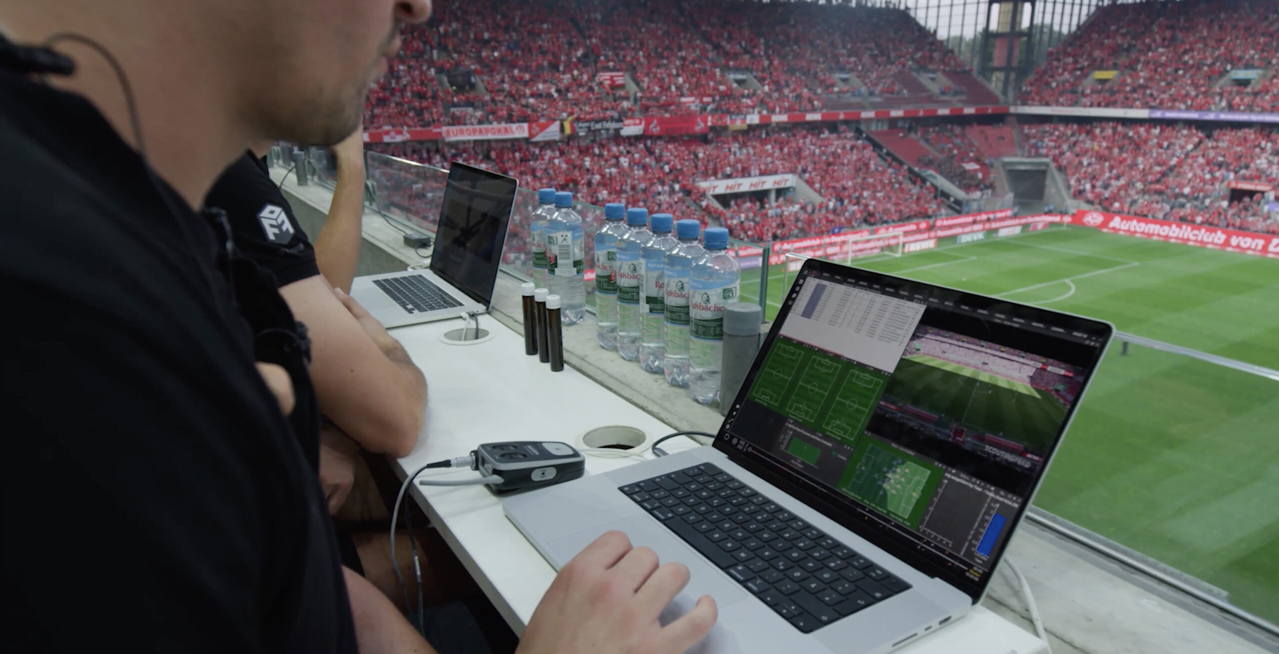 football stadium match analysis
