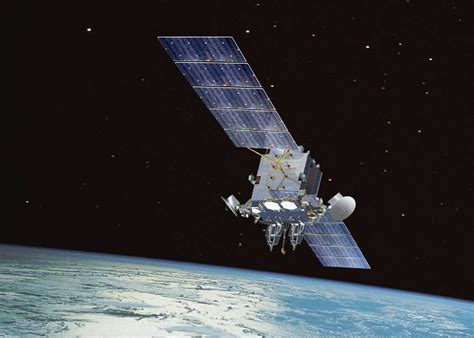 satellite communication in space