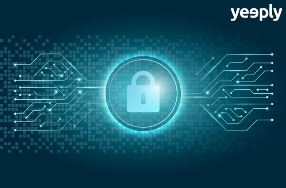 Lucchetto digitale a simboleggiare la sicurezza web