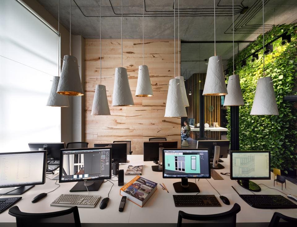 real world office environment