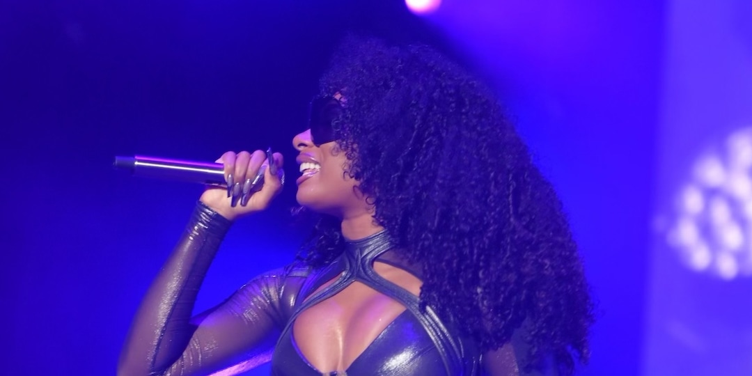 vocalist performing on stage