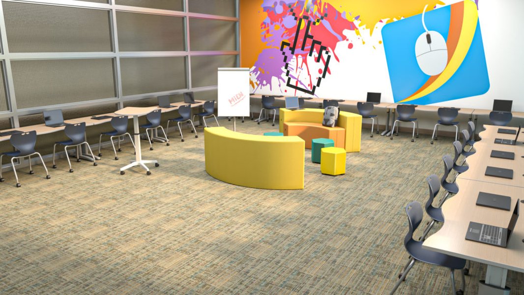 modern computer lab university