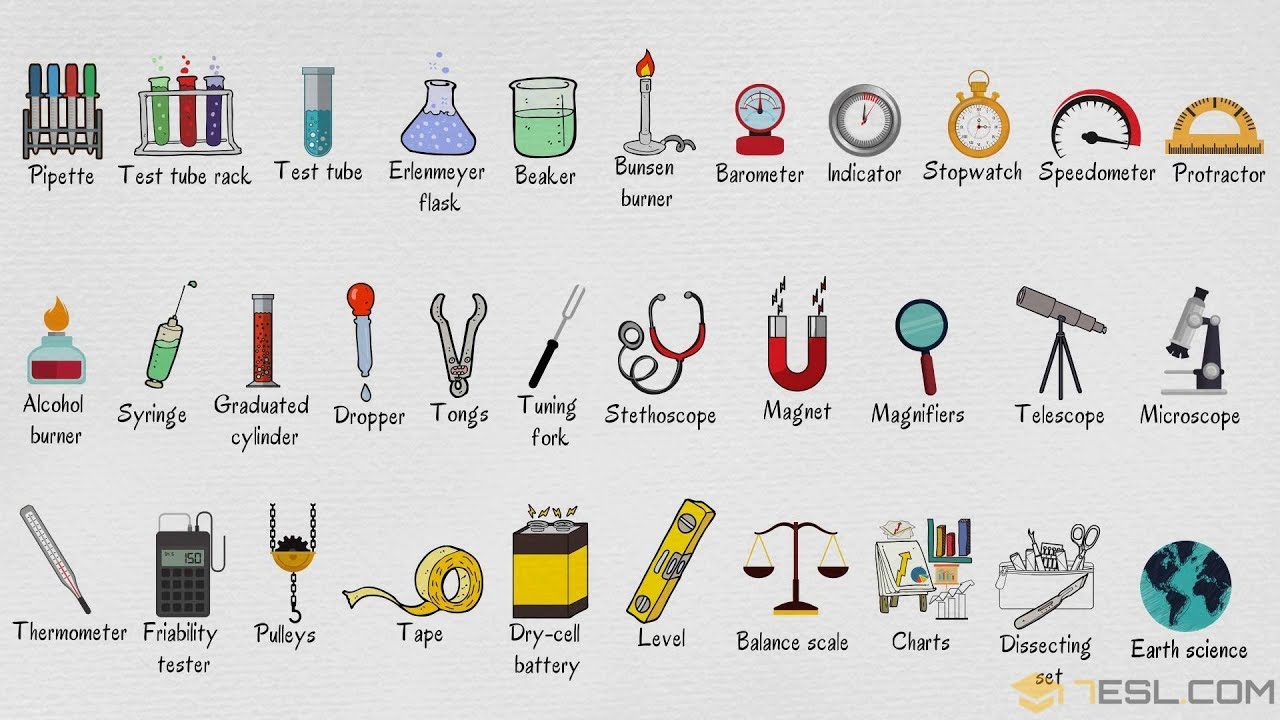 junior high students science experiment laboratory equipment