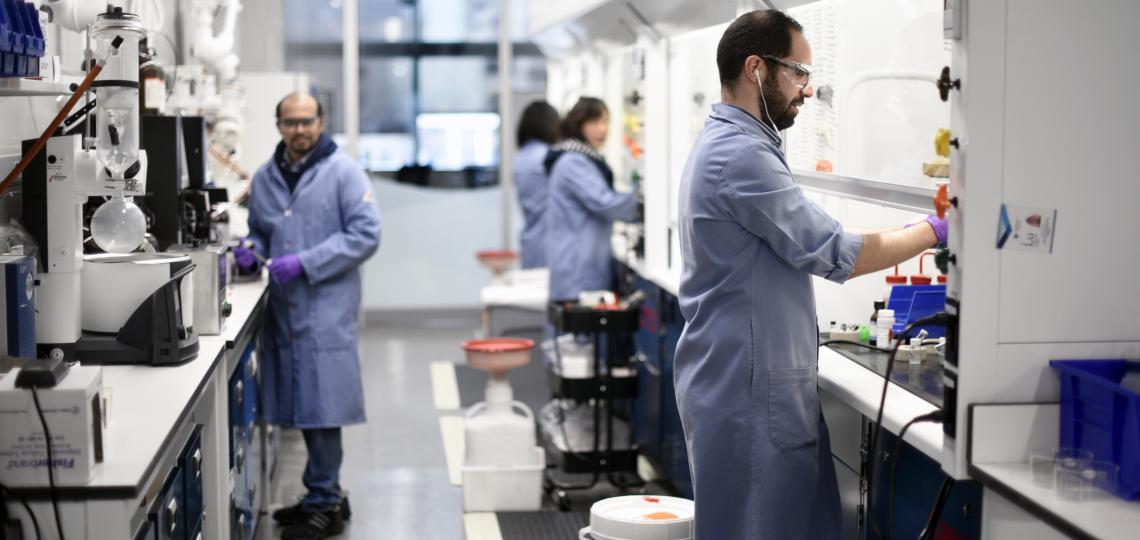 pharmaceutical research laboratory