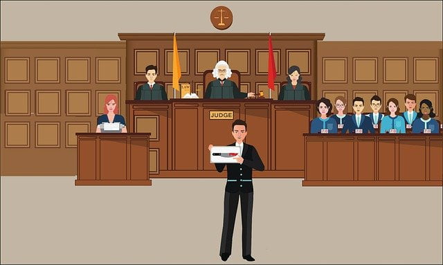 courtroom forensic investigation scenes