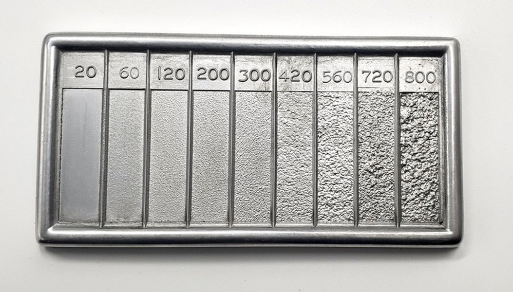 sand cast mold surface