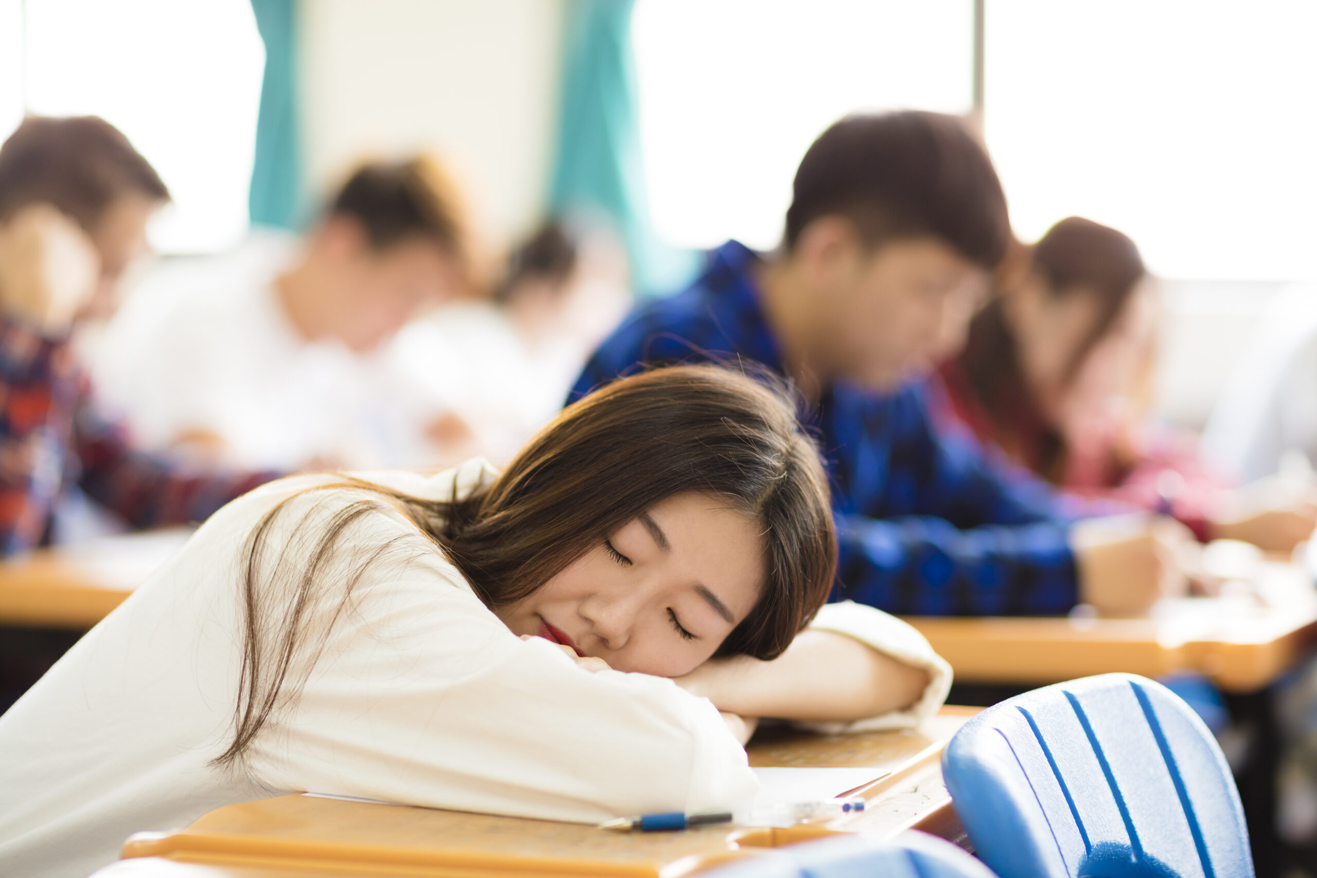 senior high school students and sleep study