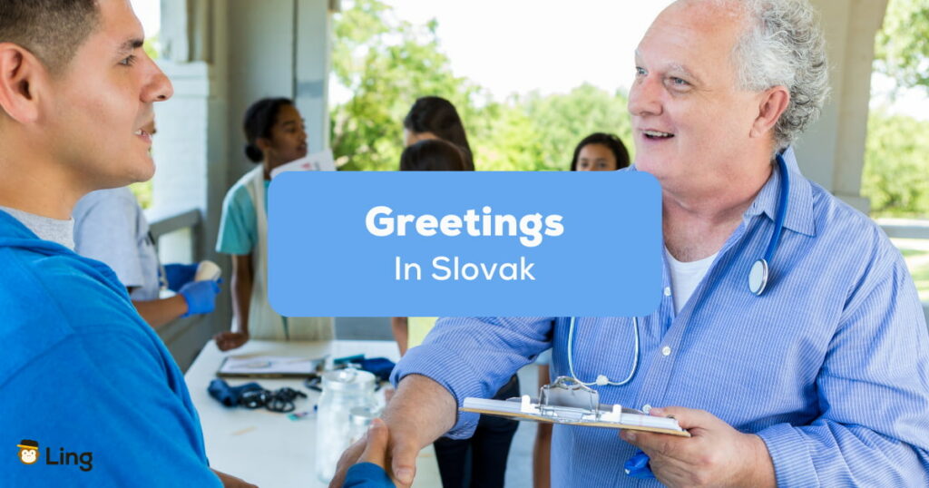slovak people greeting