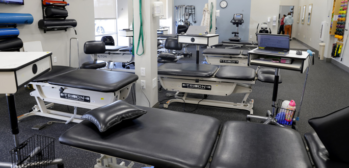adult therapy clinic equipment