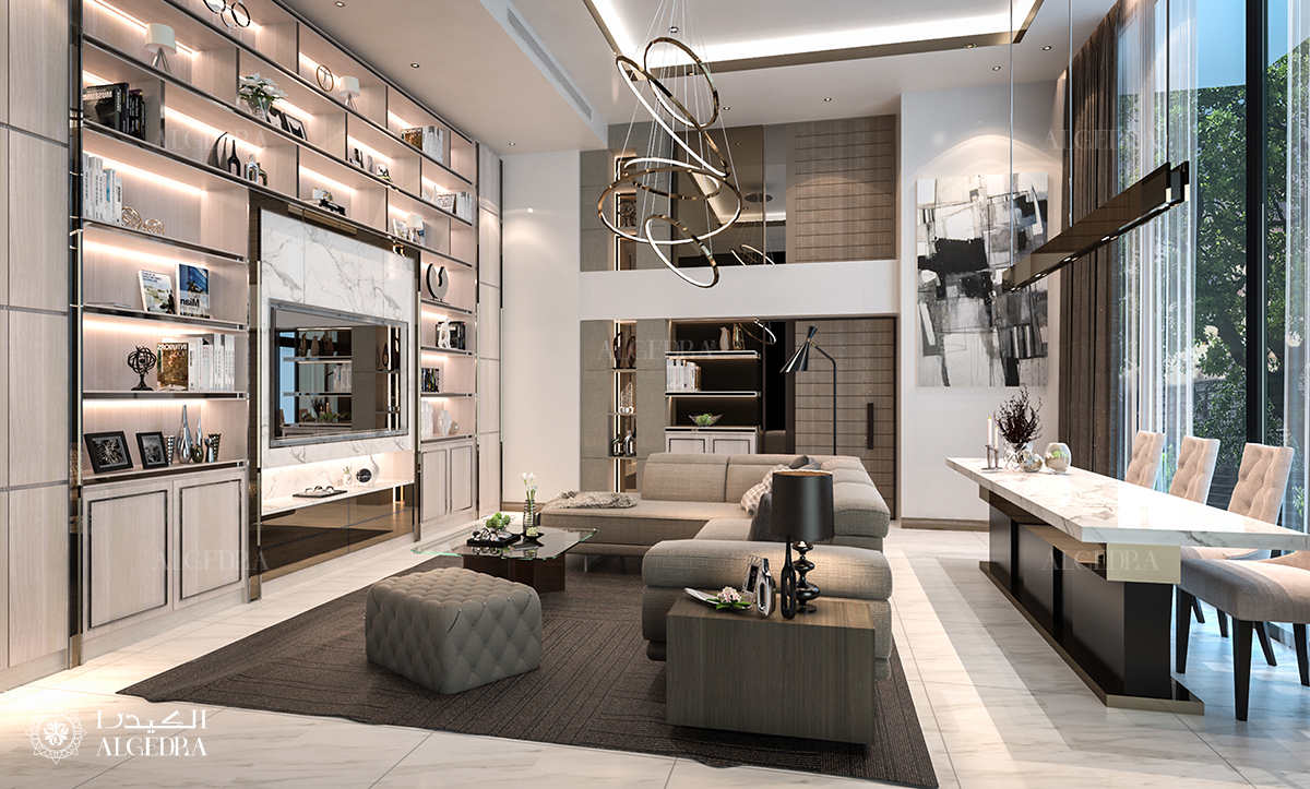 modern smart home interior