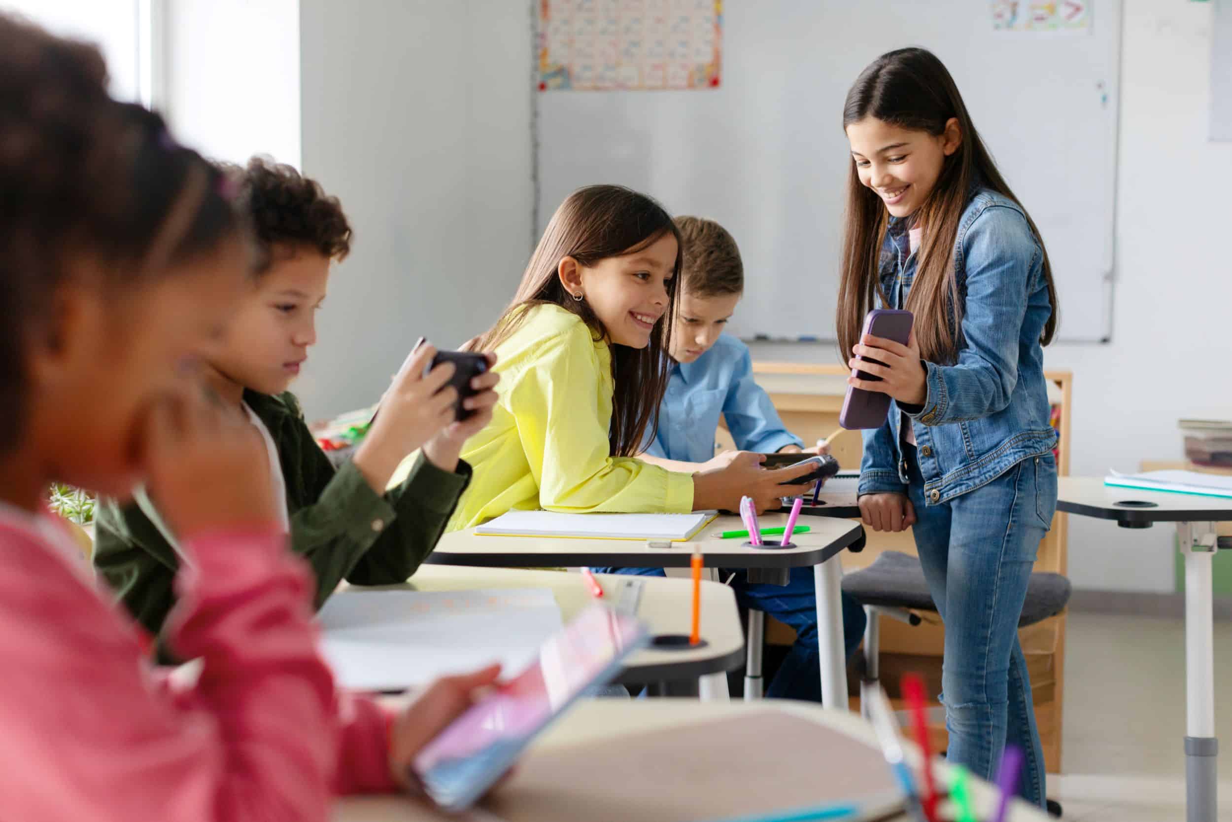 real world smartphone classroom education
