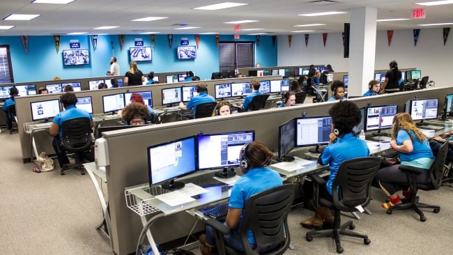 exam proctoring technology room