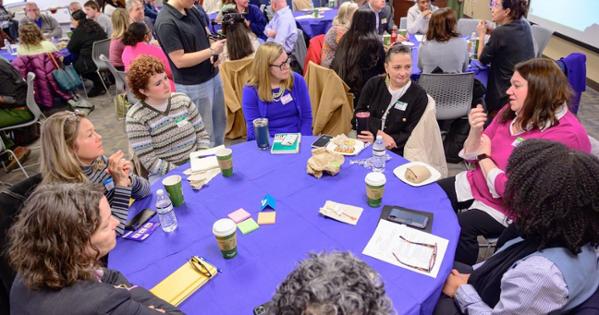 diverse community dialogue meeting