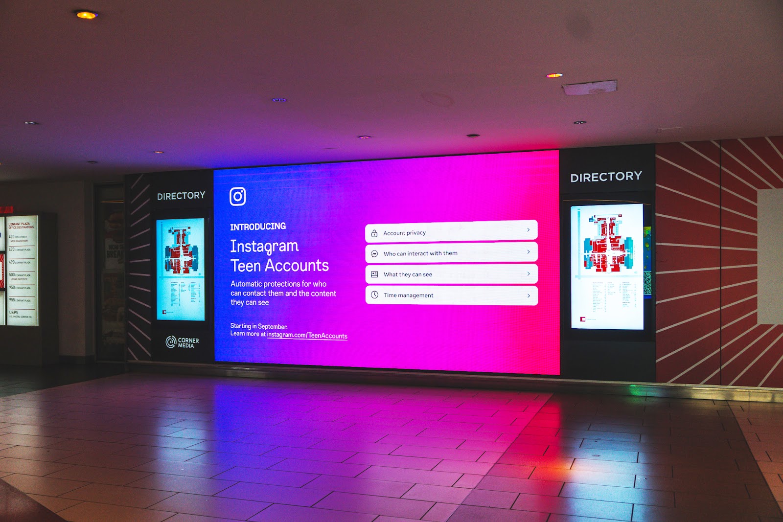urban social digital signage