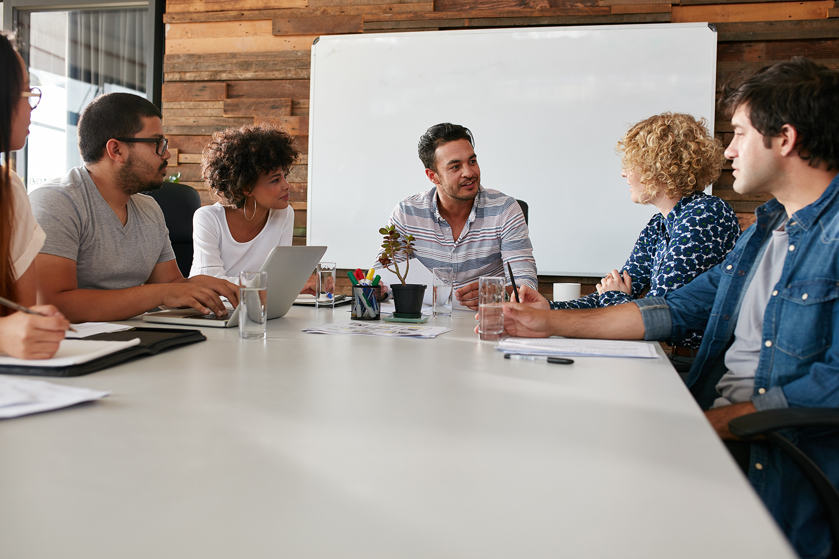 business team discussion meeting