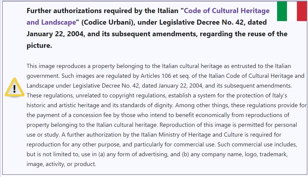 landscape of cultural heritage code