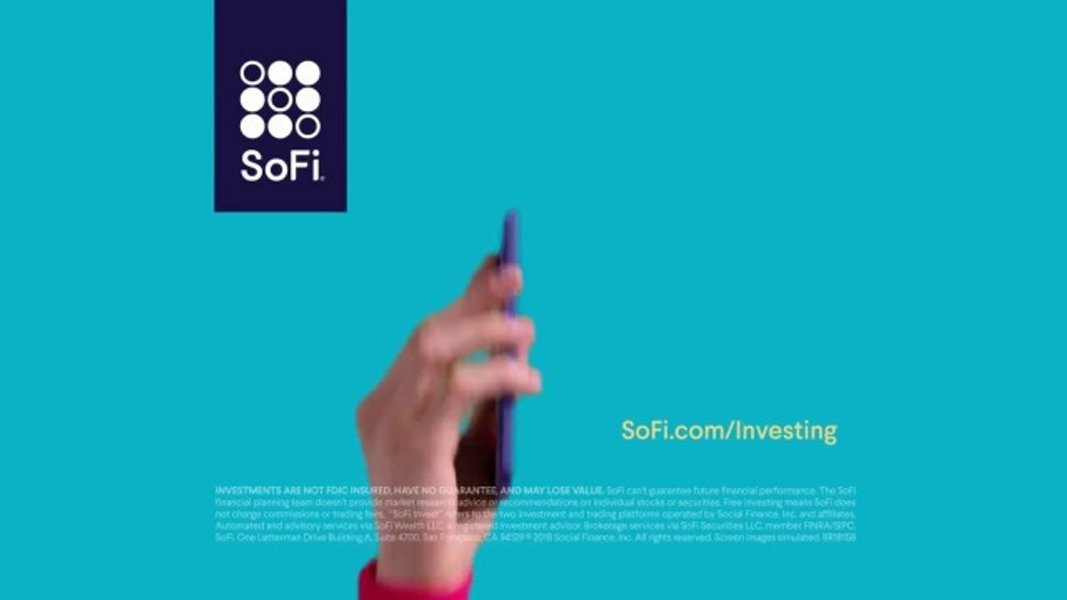 SoFi Invest platform interface