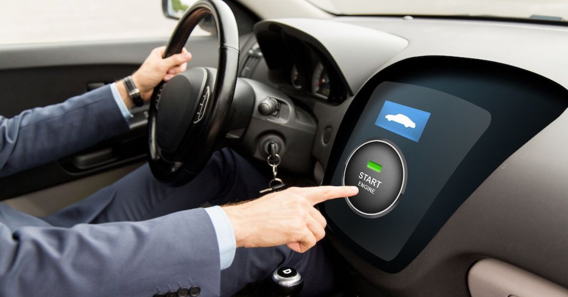 A visual representation of a typical plug-in telematics device, commonly used for collecting driving data.