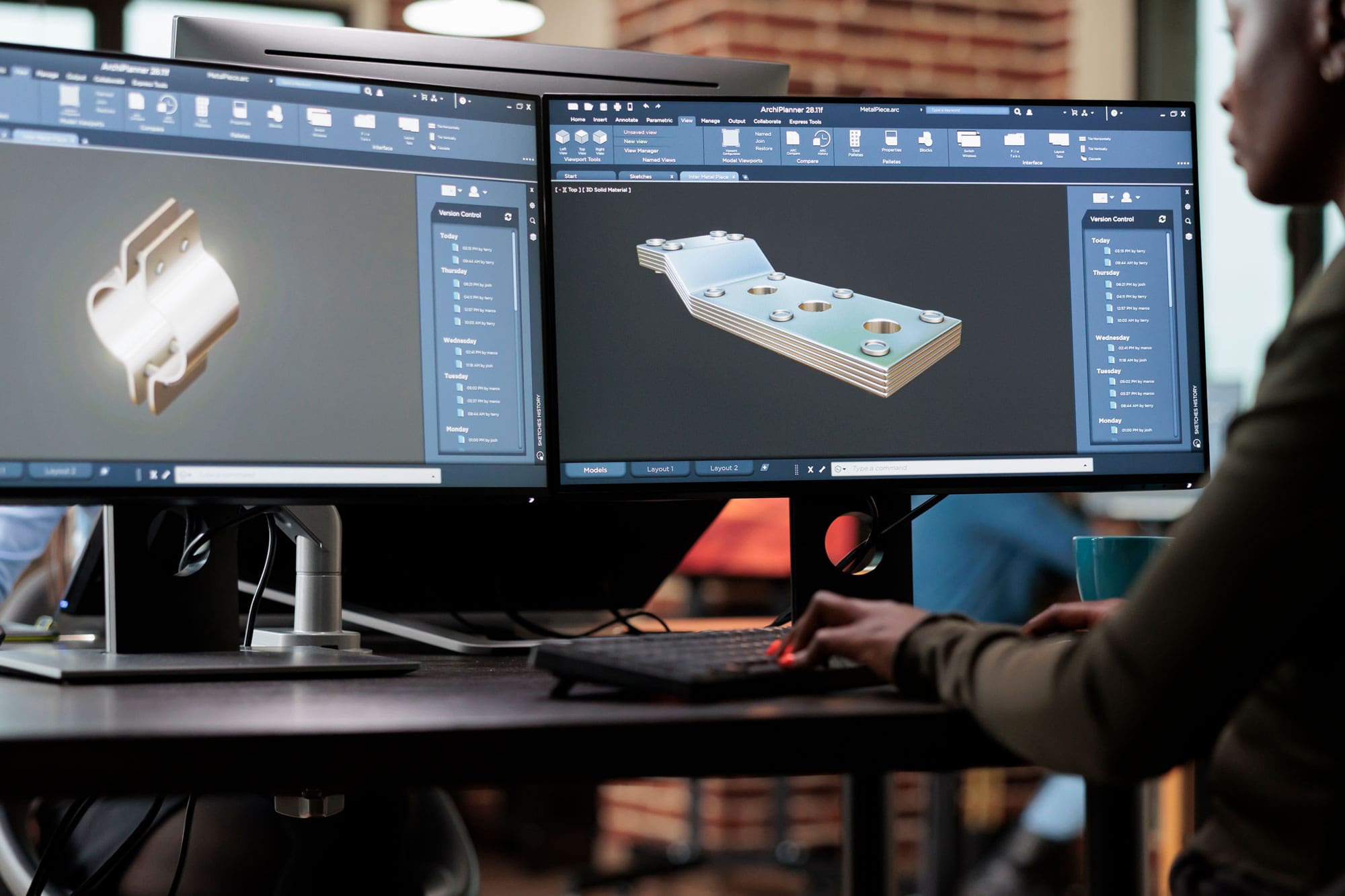 3d modeling tools and CAD workstation