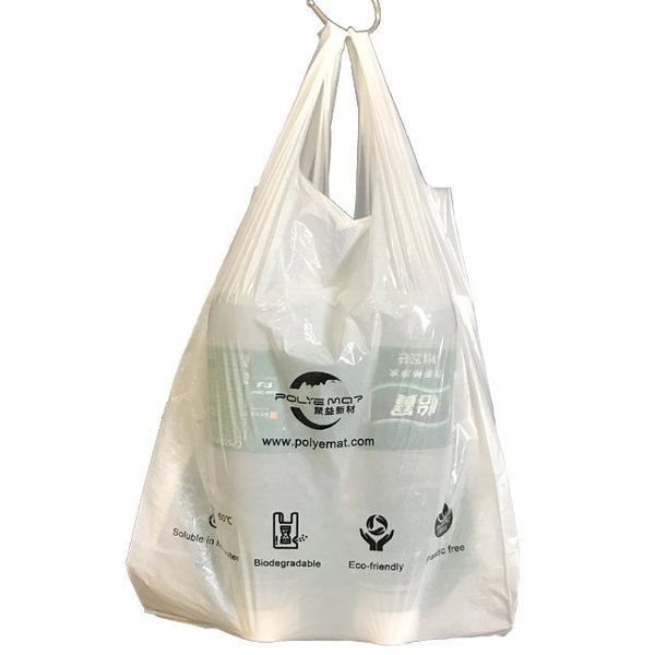 Solubag water-soluble shopping bags